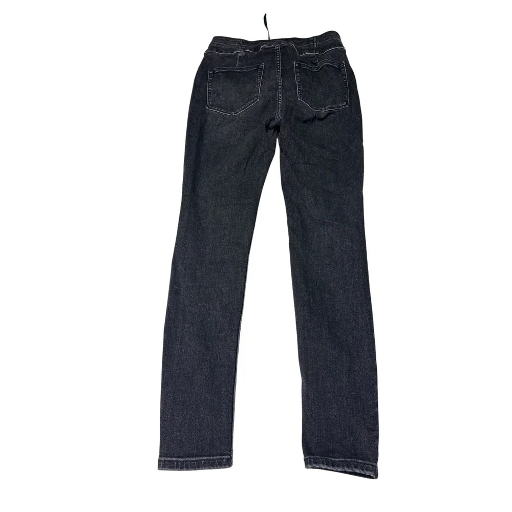 We The Free People Knot in Black High Waist Skinny Jeans Size‎ 27X28